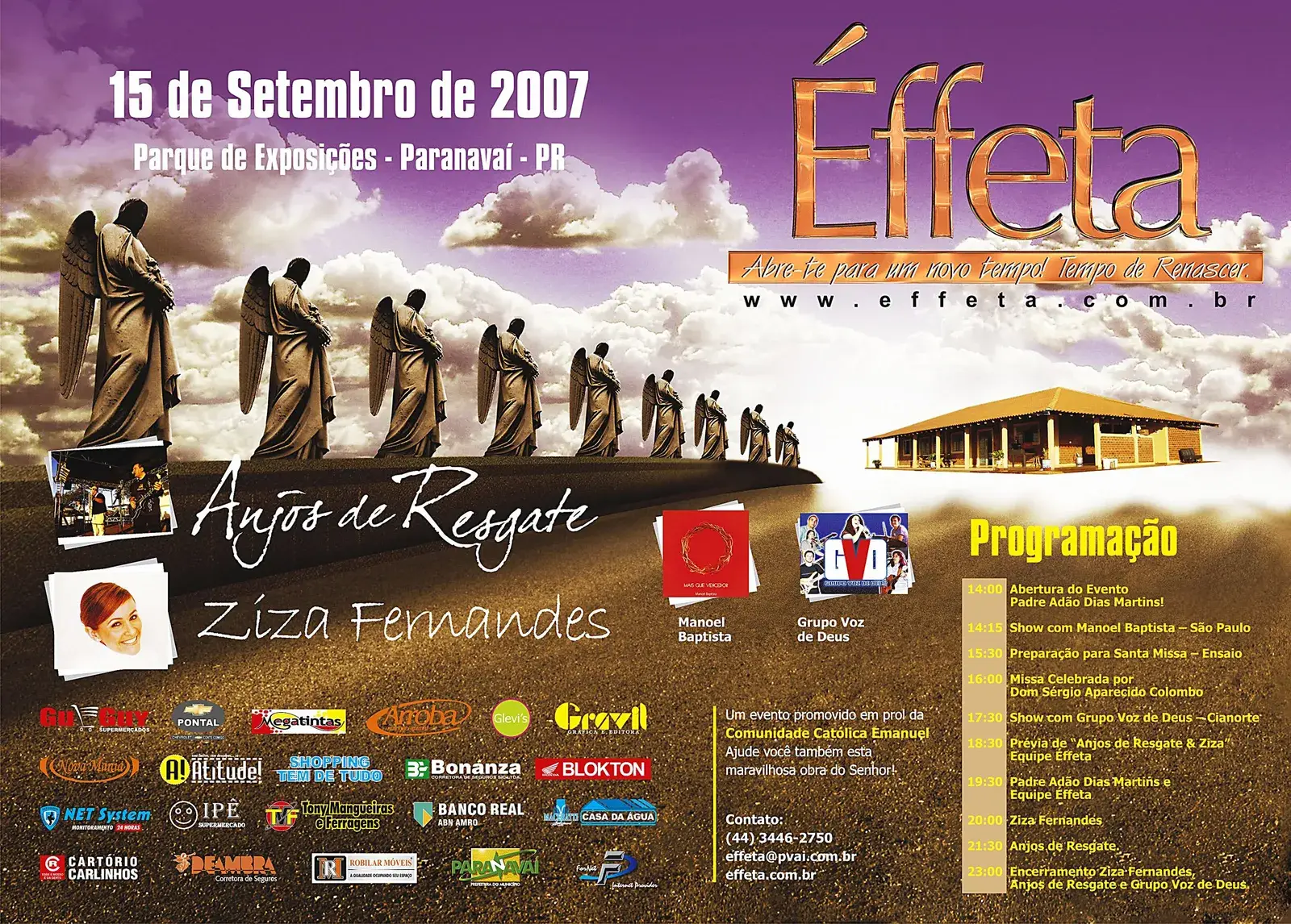Banner oficial do Éffeta 2007