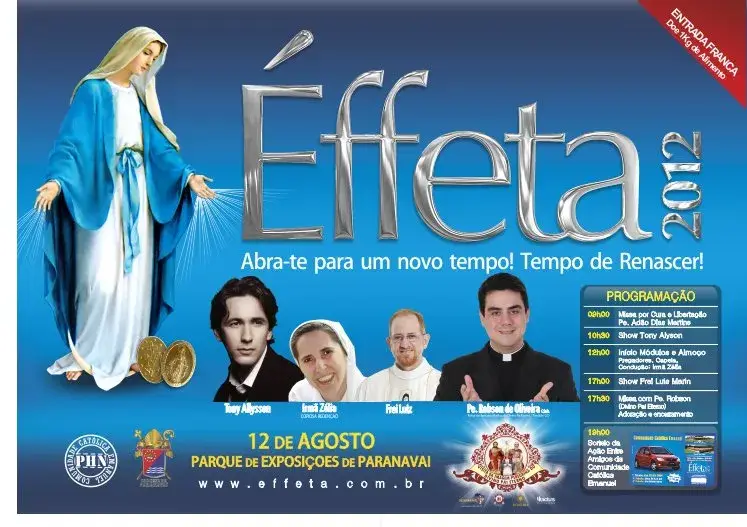 Banner oficial do Éffeta 2012