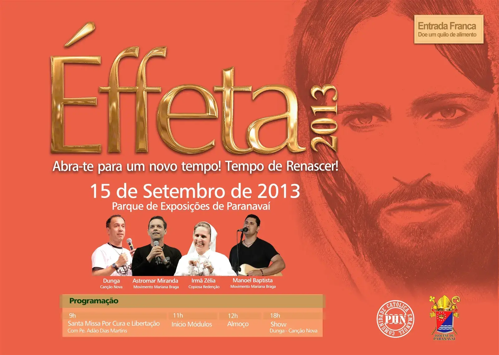 Banner oficial do Éffeta 2013