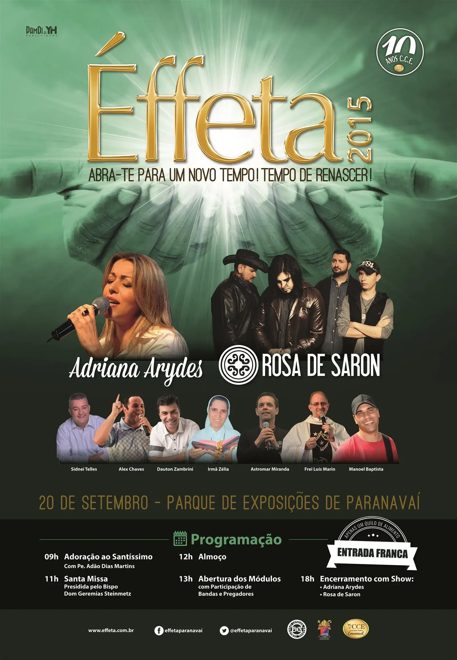 Banner oficial do Éffeta 2015