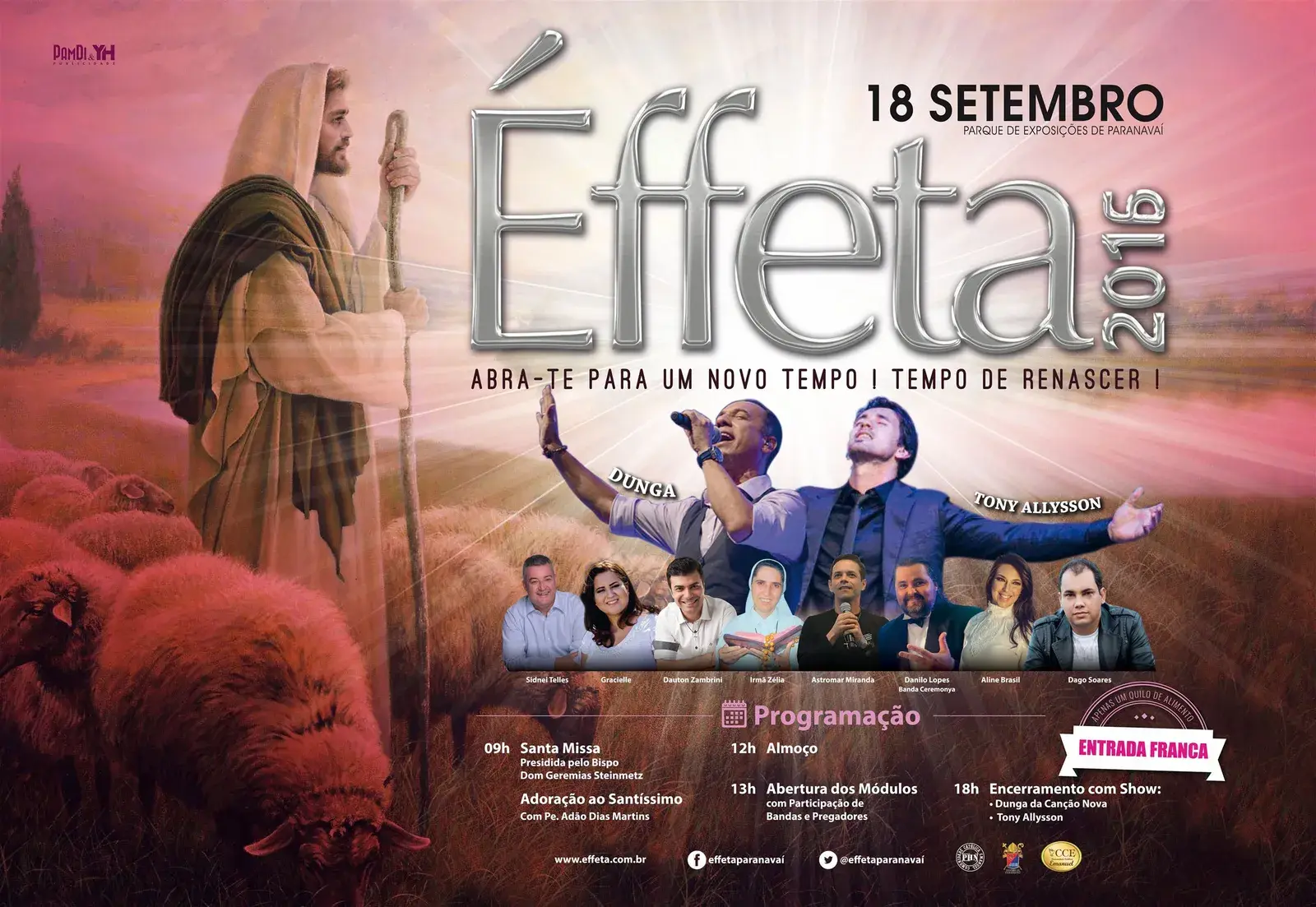 Banner oficial do Éffeta 2016