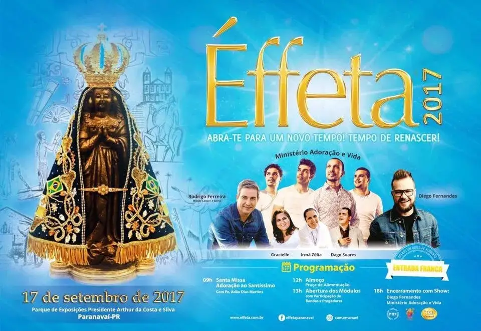 Banner oficial do Éffeta 2017