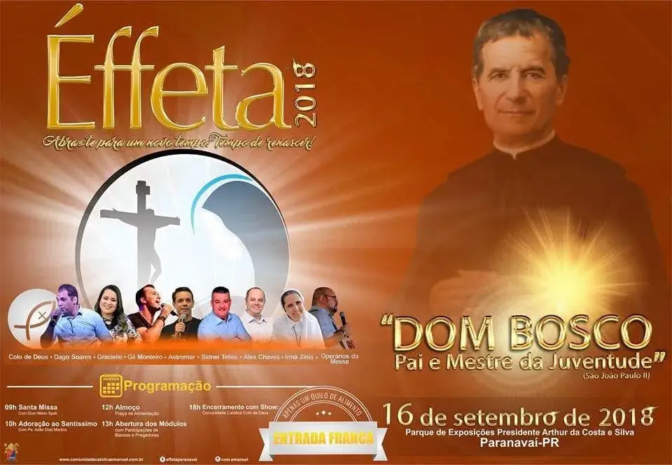 Banner oficial do Éffeta 2018