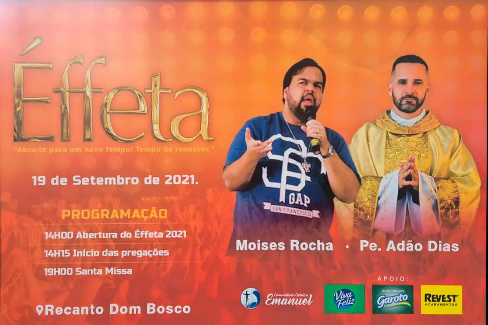 Banner oficial do Éffeta 2021